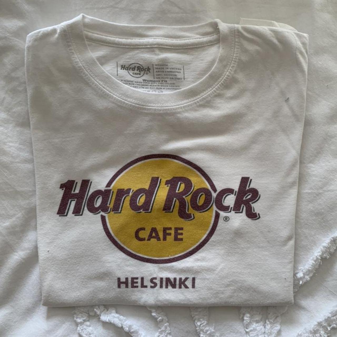 Hard Rock Cafe Helsinki tshirt. Size M. In... Depop