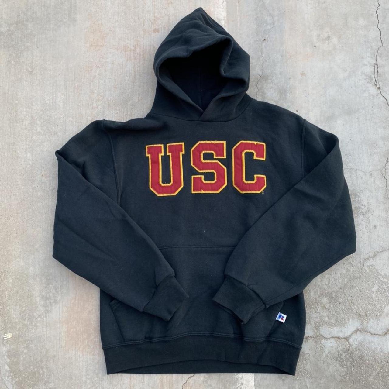 Vintage 90’s Russell Athletic USC Hoodie, item is in... - Depop