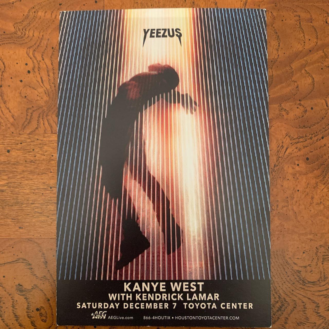 Kanye West Yeezus tour promotional 4x6 print (print... | Depop, image size:1280x1280