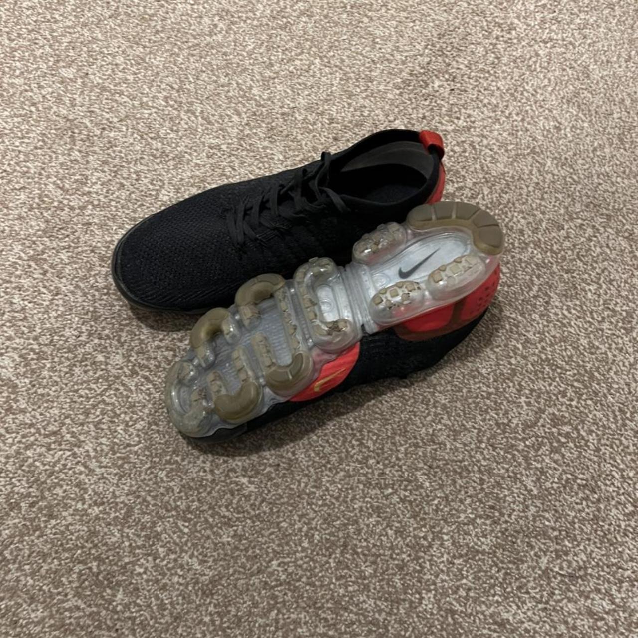 yellow and black vapormax