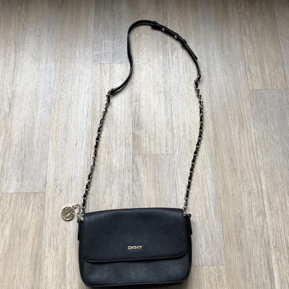 DKNY bryant park bag, black saffiano leather. This - Depop