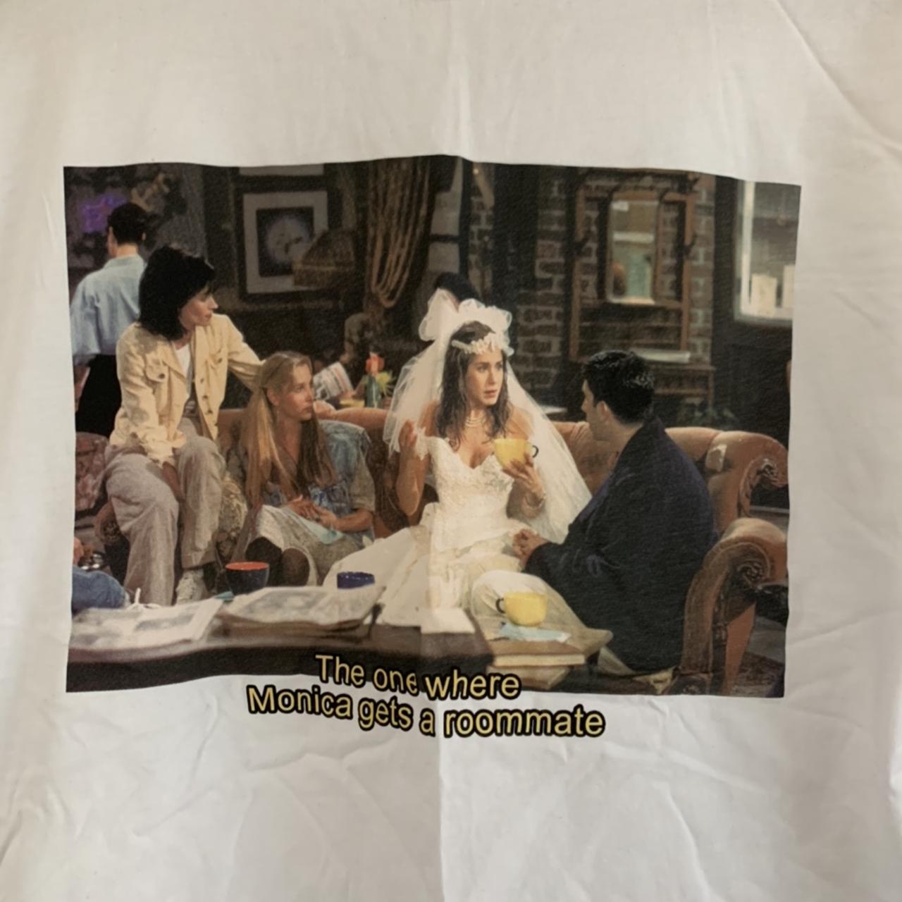 Zara Friends T Shirt 🎥 'The One Where Monica Gets... - Depop