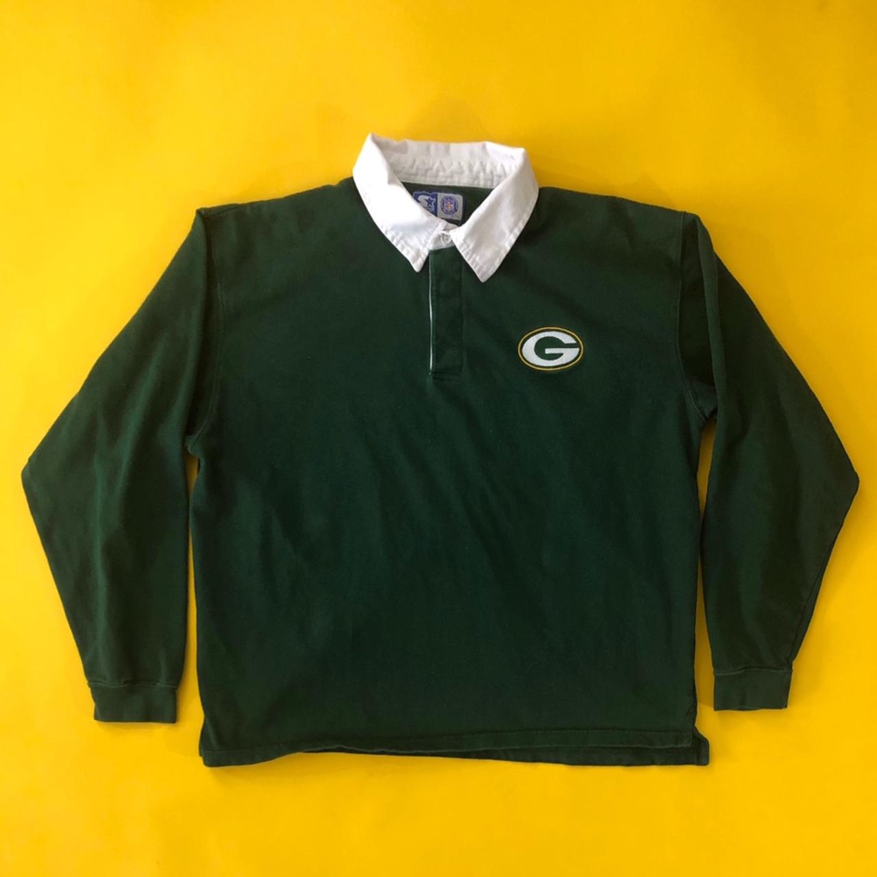 Vintage 90s Green Bay packers jersey long sleeve - Depop