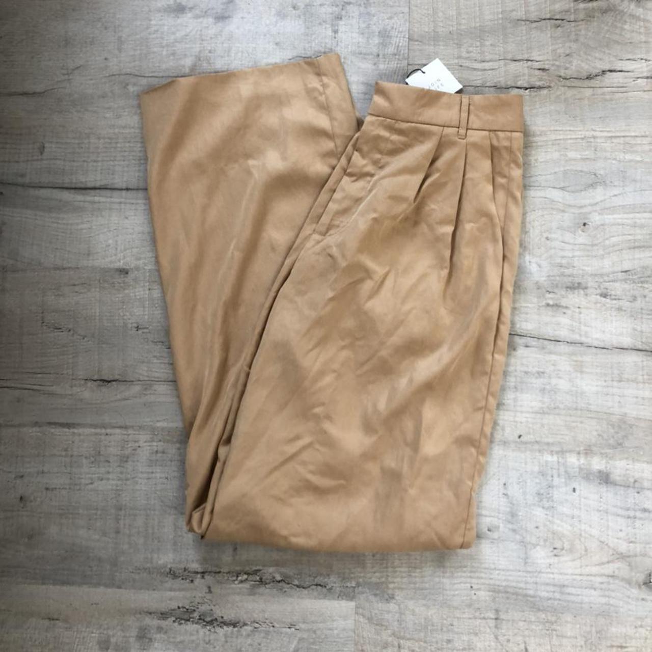 BN Zara High Waist Trousers with Lined Pants, Women's Fashion, Bottoms,  Other Bottoms on Carousell