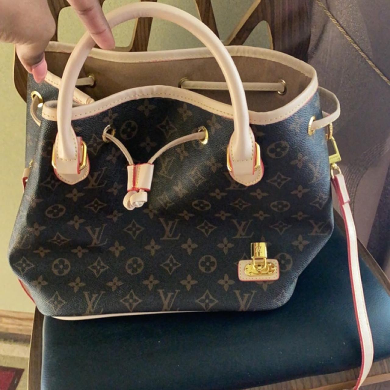 cute travel small handbag, not authentic #lv #lvbag... - Depop
