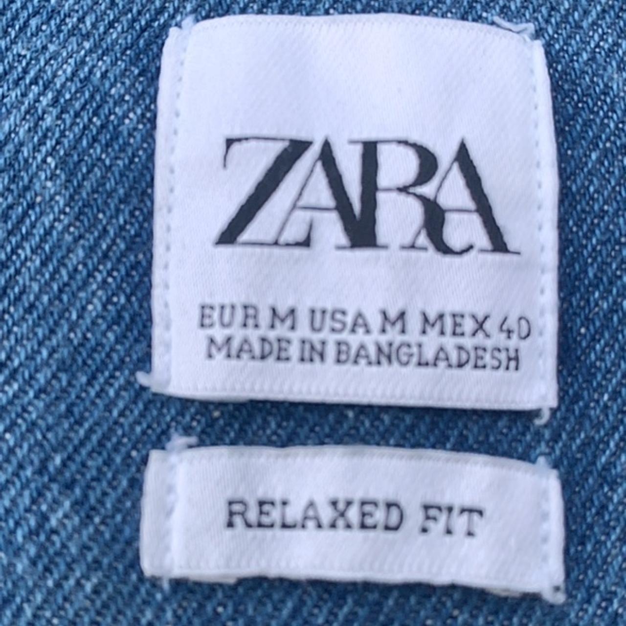 Zara Denim Jacket Men’s size M Free shipping Only... - Depop