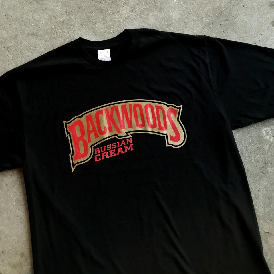 Backwoods Russian cream t shirt tee new size small Depop