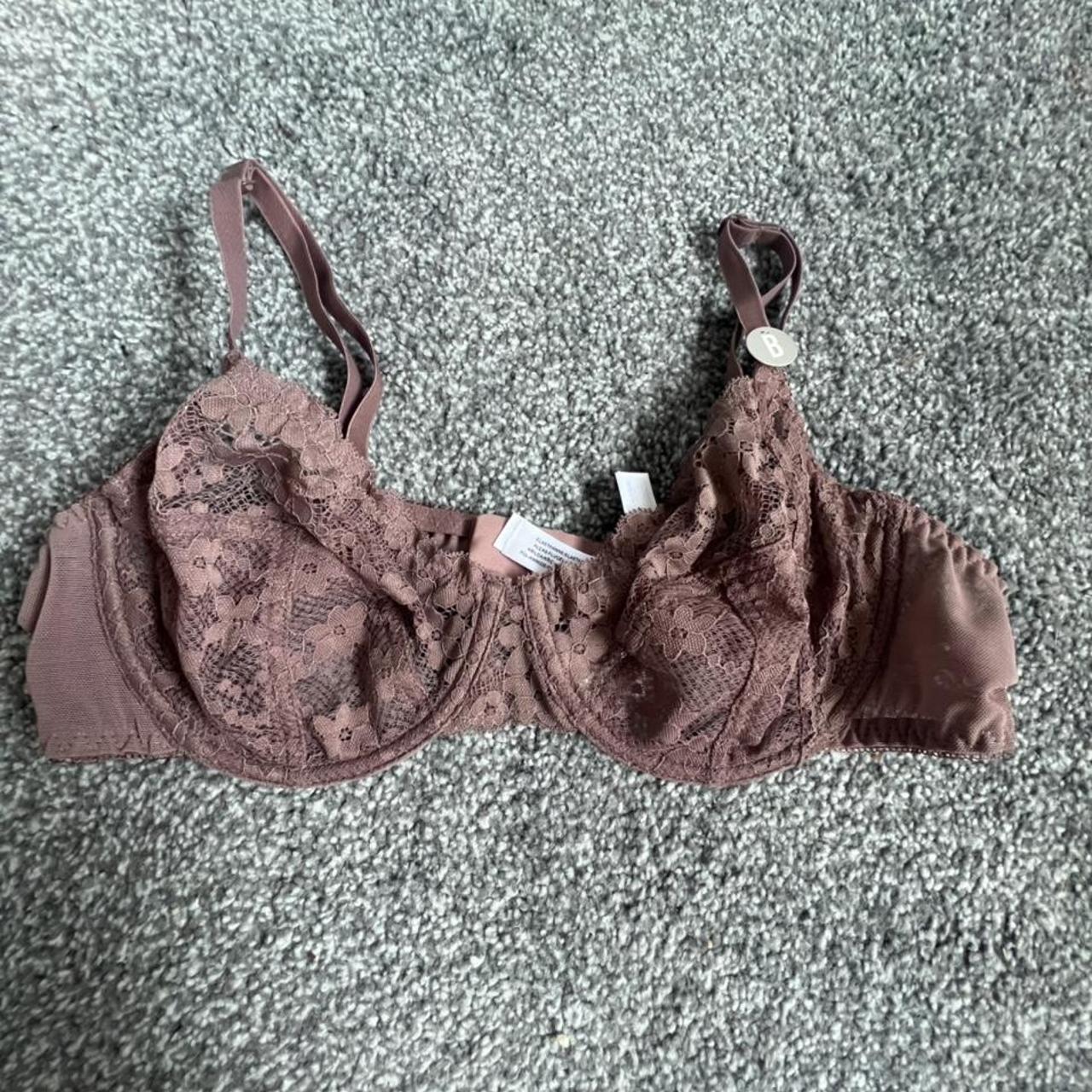Primark Mocha Lace Bra Brand new with tags Size... - Depop