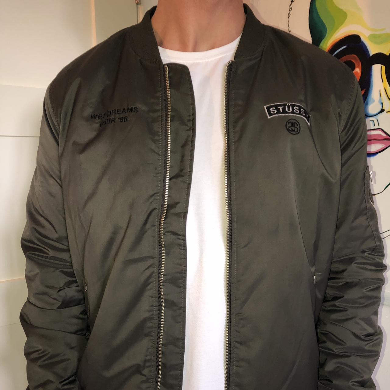 OLDStussy ボンバージャケット XL レディース オーバーサイズ SST ボンバージャケット ブラック