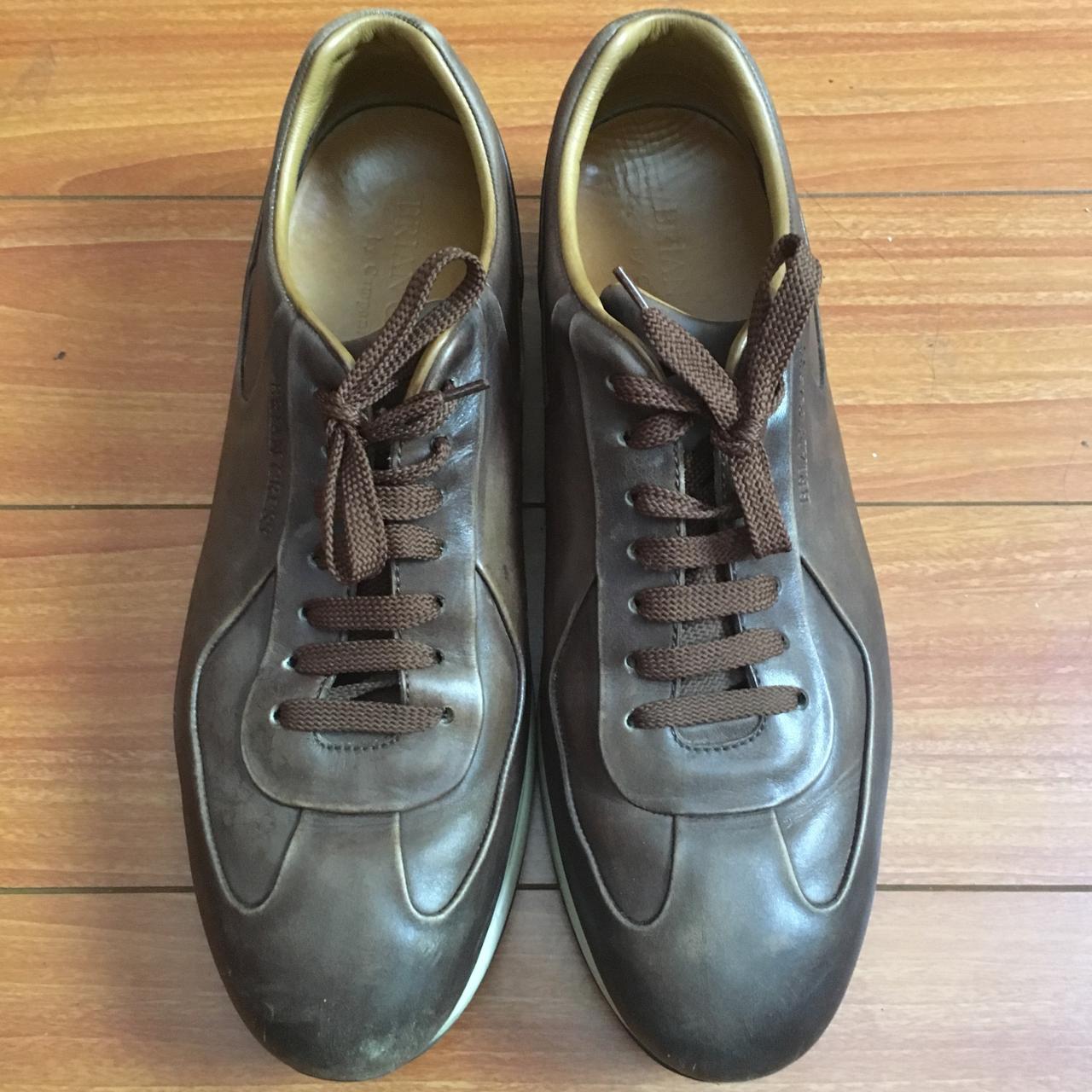 Brian Cress Vintage - Men’s brown leather shoes - Depop