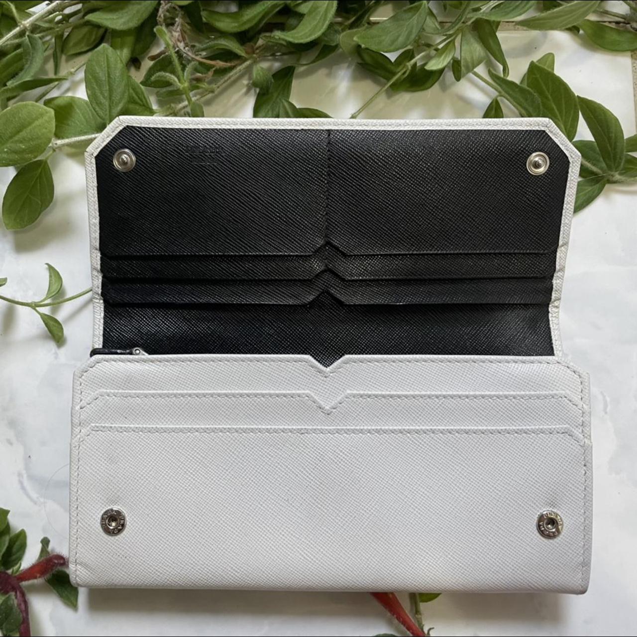 PRADA PORTAFOGLIO PATTINA WALLET. AUTHENIC. LEATHER. | Depop