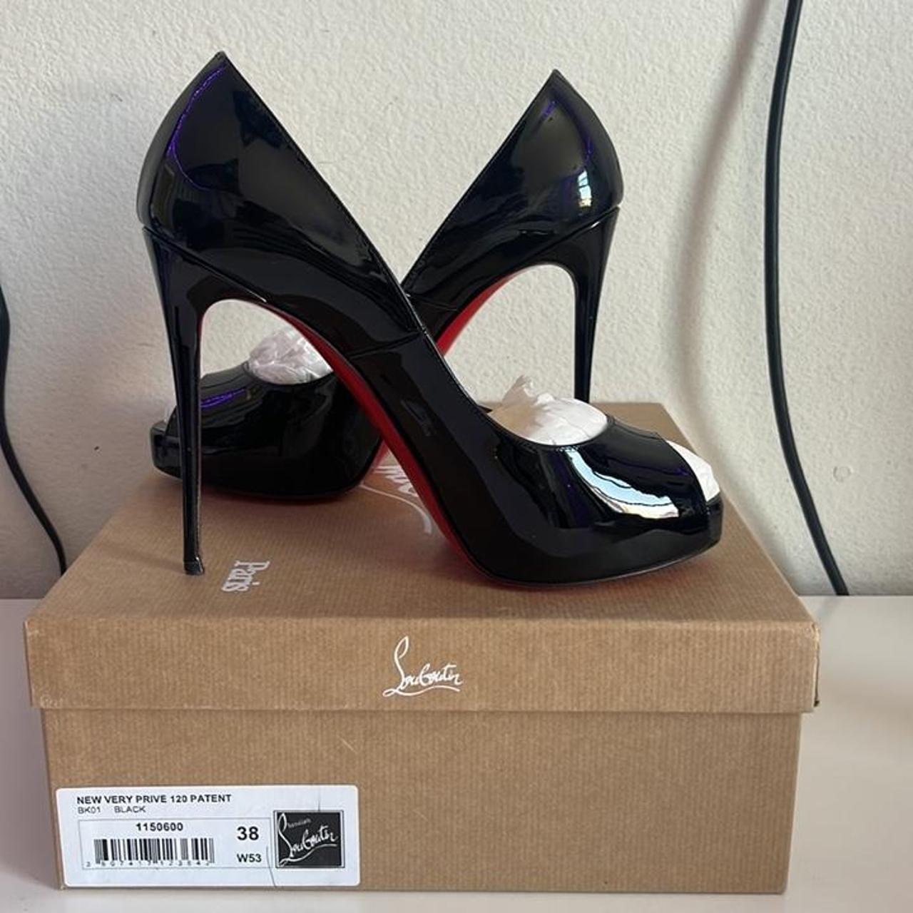 Christian Louboutin heels size 38, fits like a size - Depop