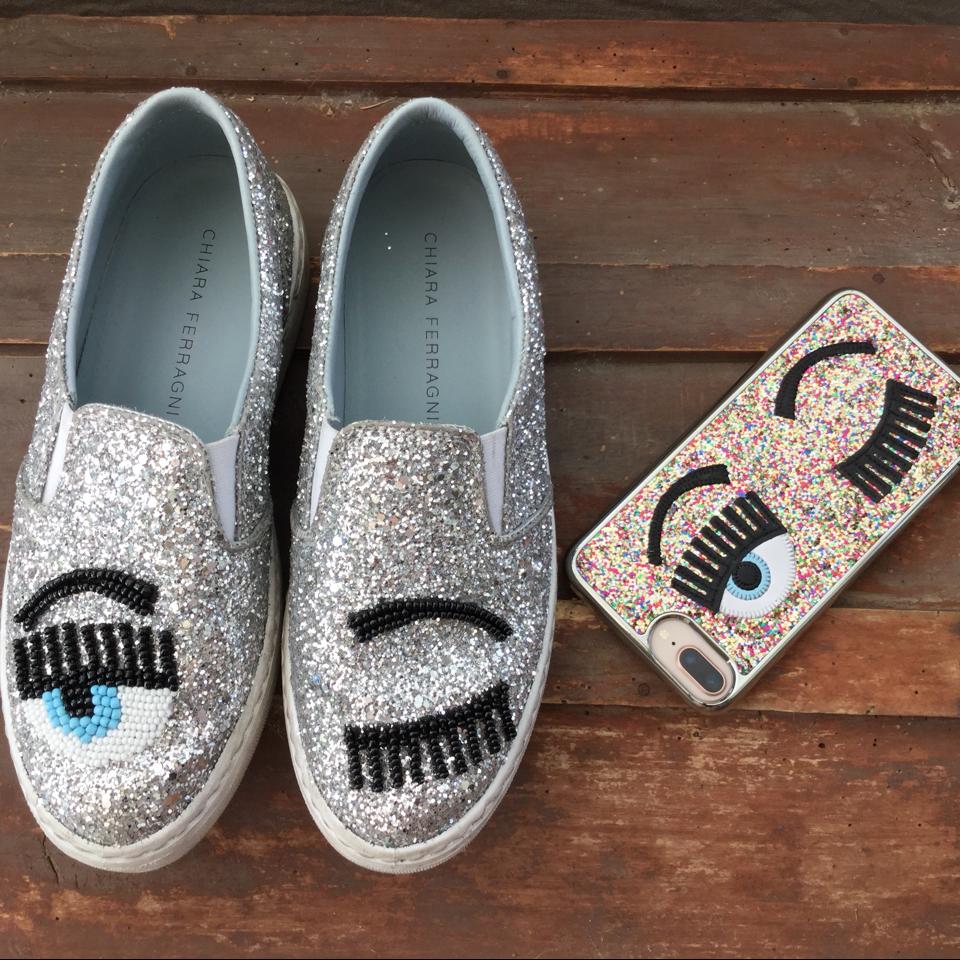 Authentic chiara ferragni shoes Bling bling so - Depop