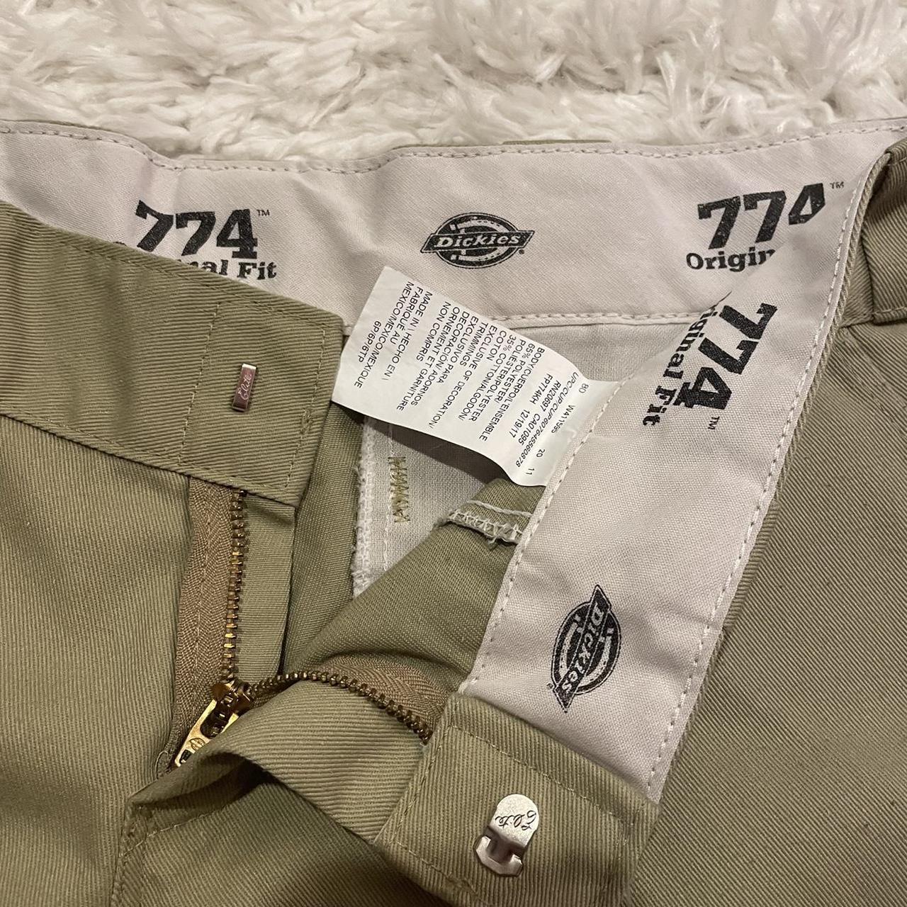 lowrise dickies -774 original fit -tagged as a size - Depop