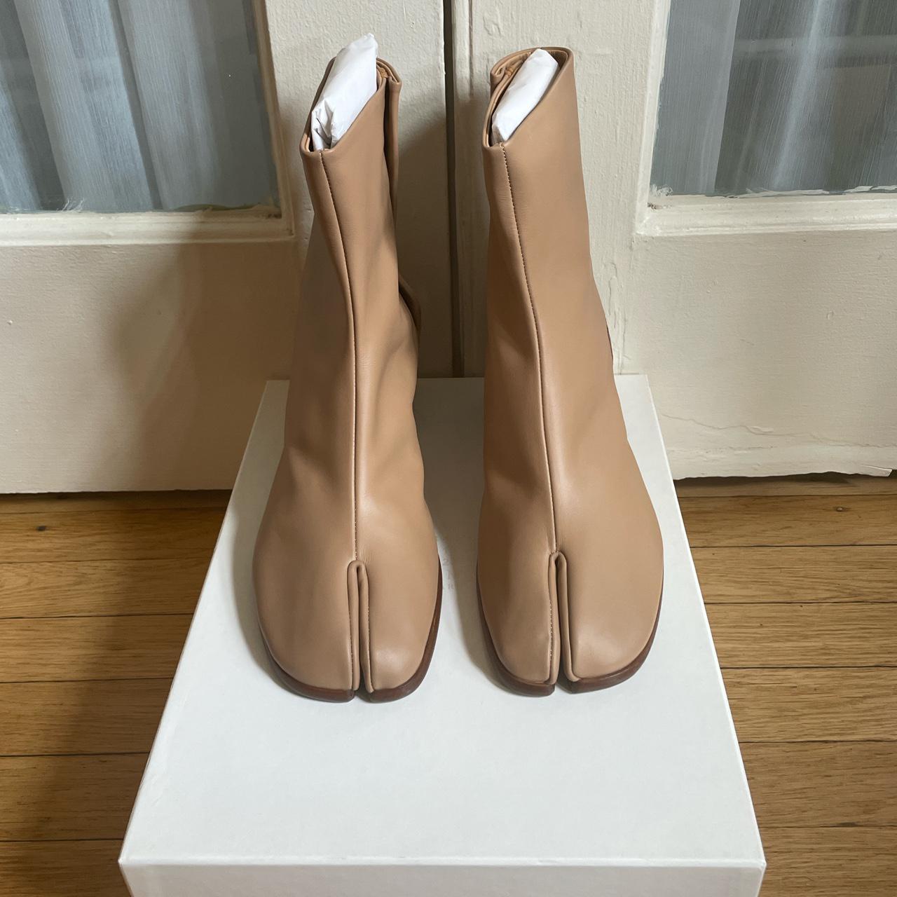 Maison margiela hot sale camel boots