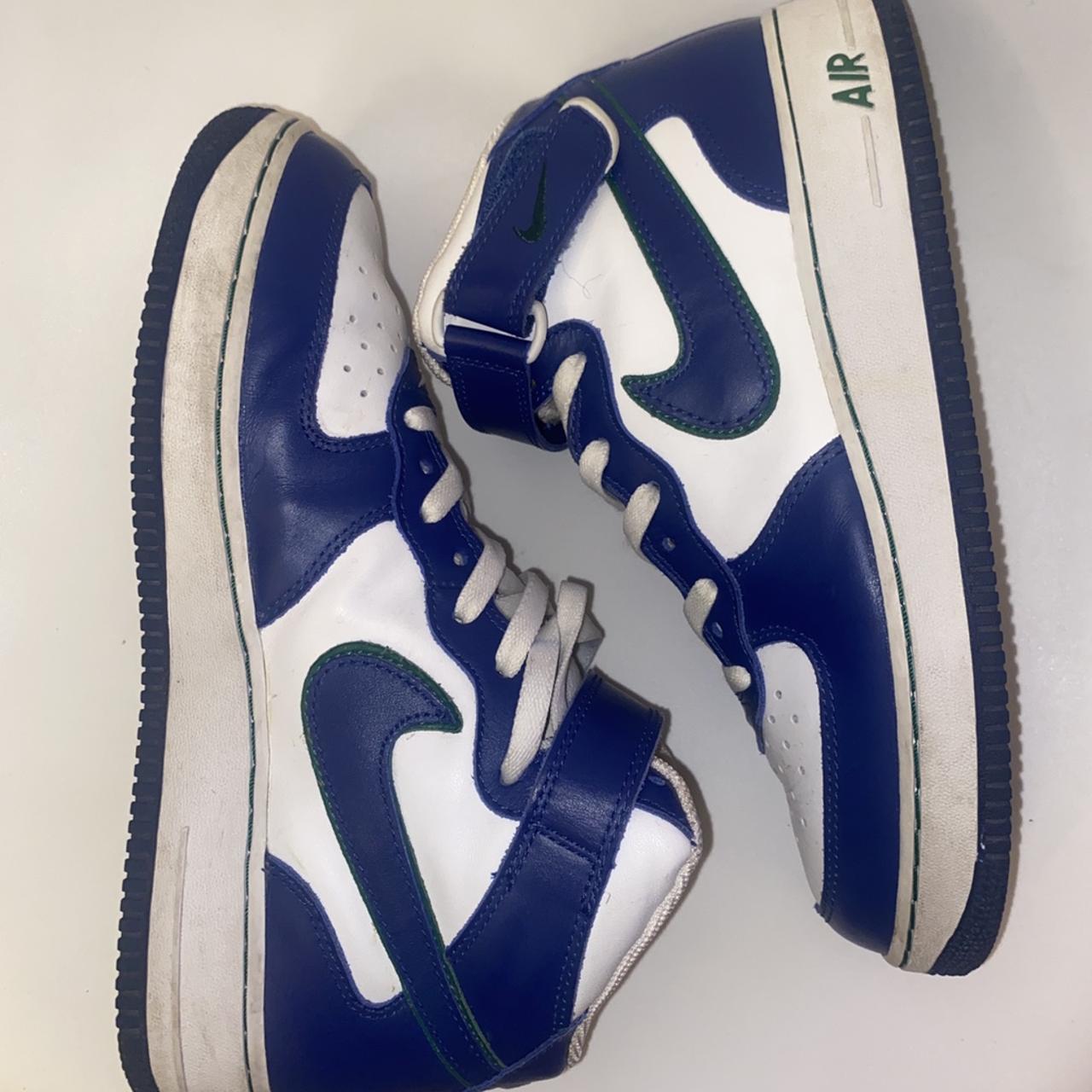 Royal blue air force 1 clearance mid