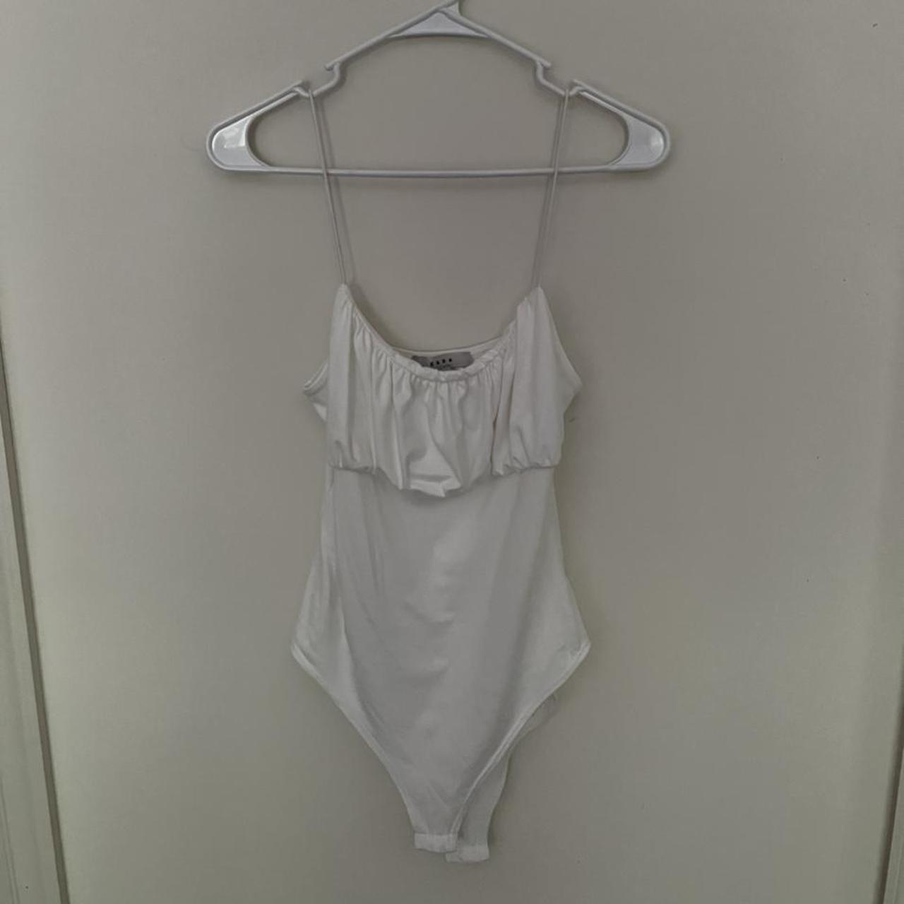 gaze bodysuit white