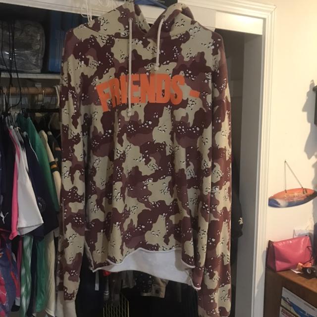 Vlone desert store camo hoodie