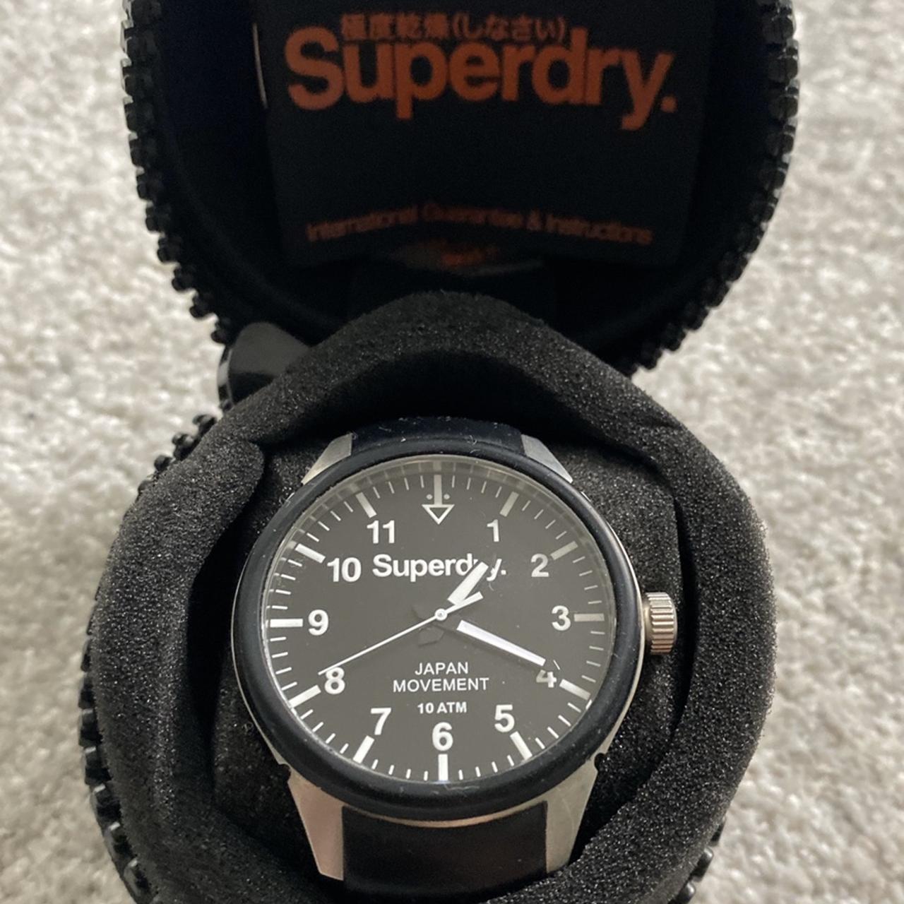 Superdry clearance watch instructions