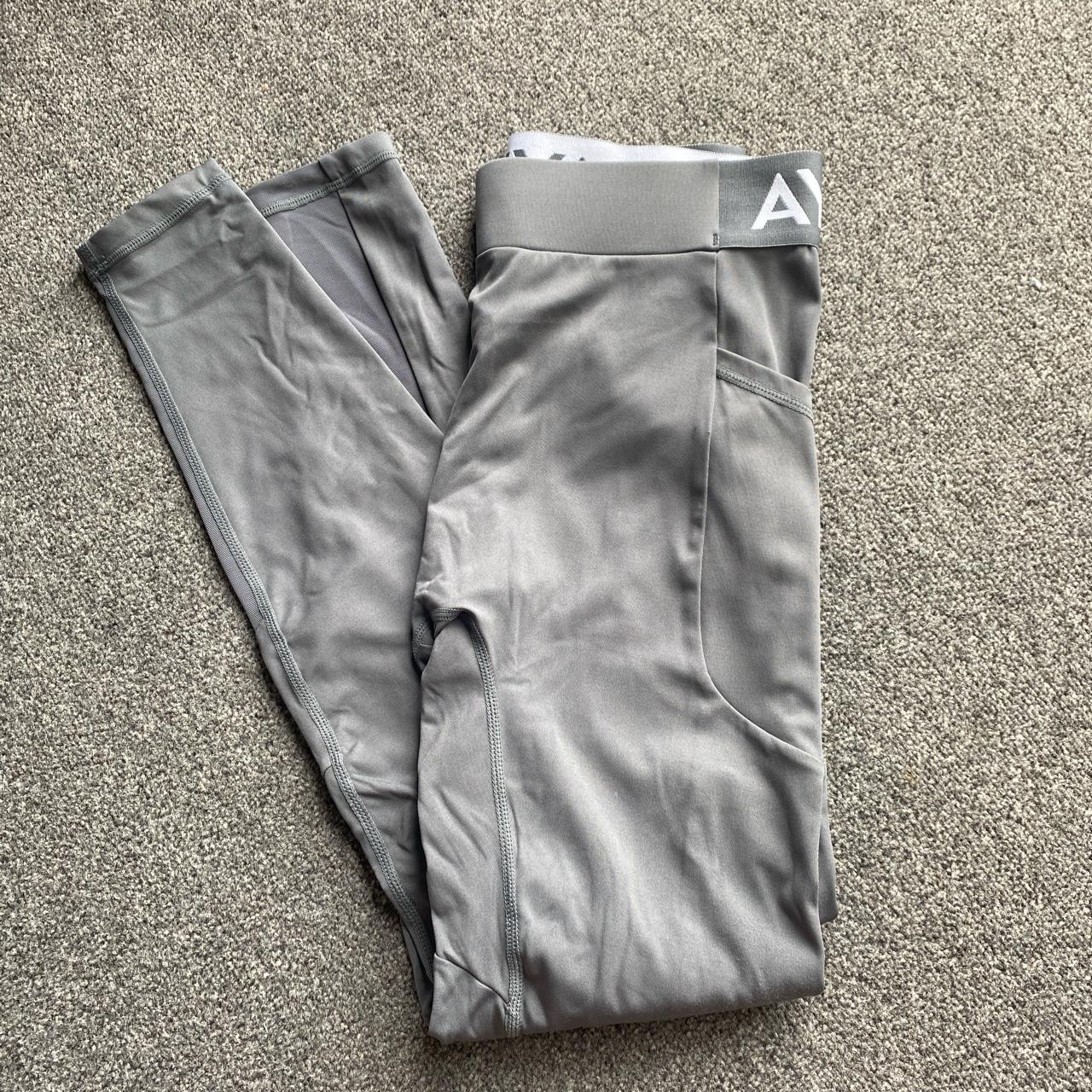 AYBL TRAINING LEGGINGS IN GREY RRP £32 HIGH... Depop