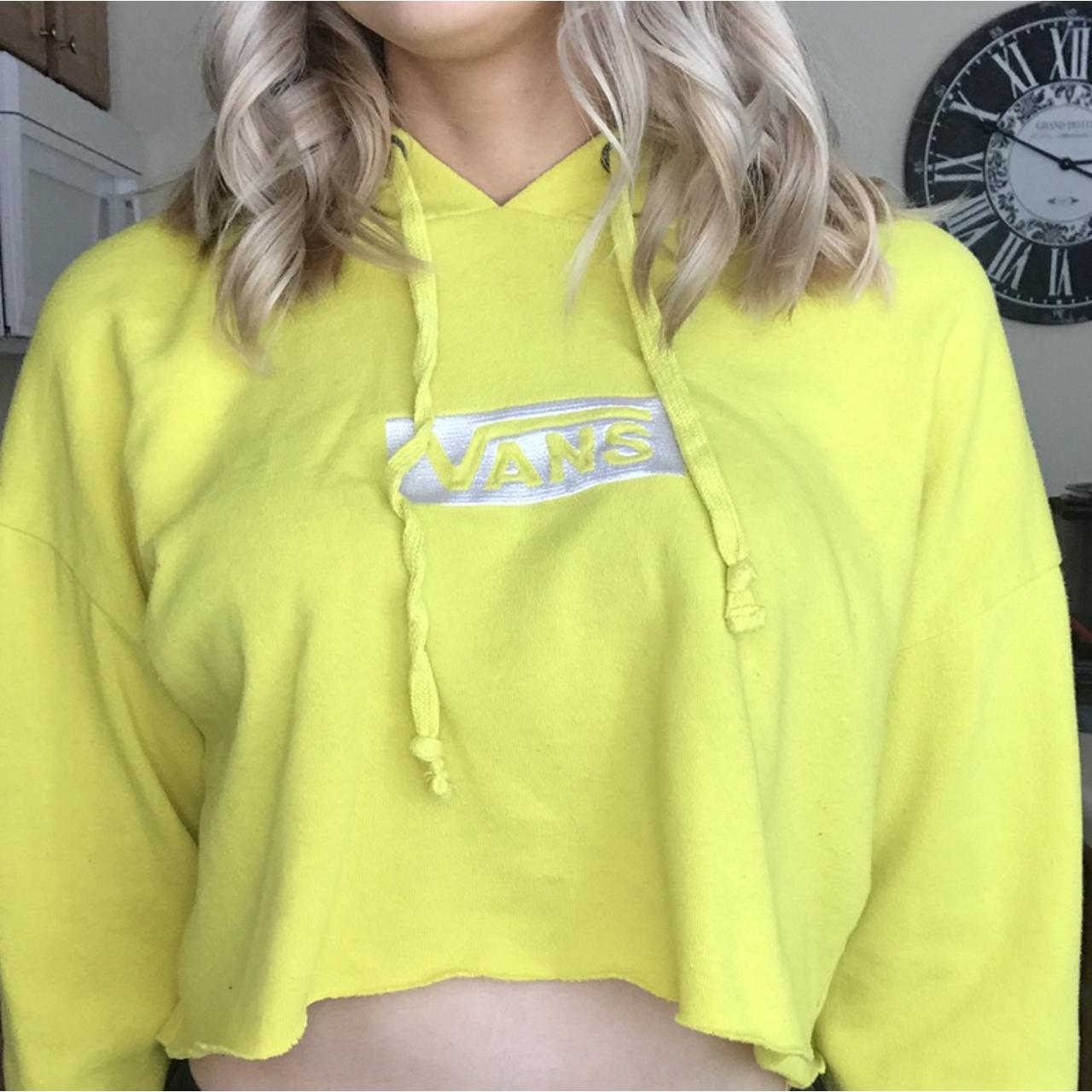 Cropped vans hoodie, worn a few times, still