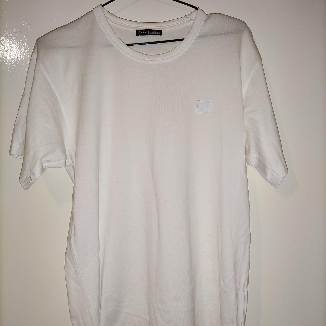 Acne Studios Men's White T-shirt | Depop