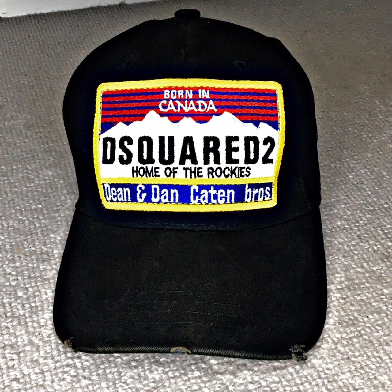 DSquared2 Badge Cap Home of the rockies Born in