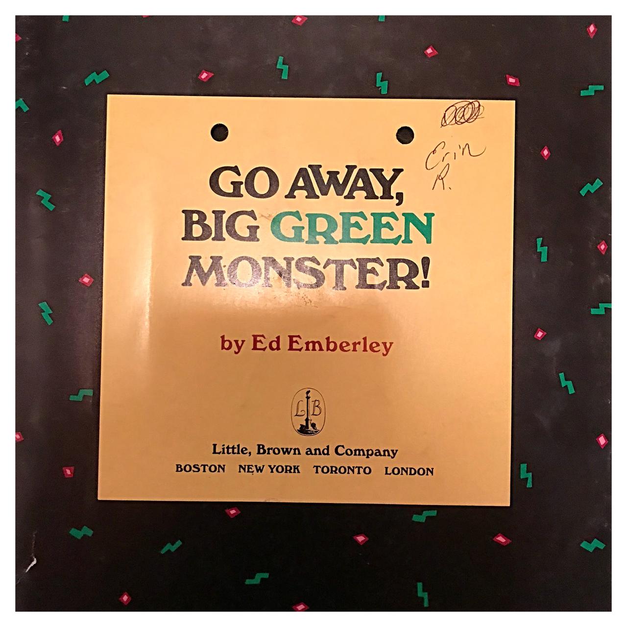 Go Away, Big Green Monster! Item: 236539