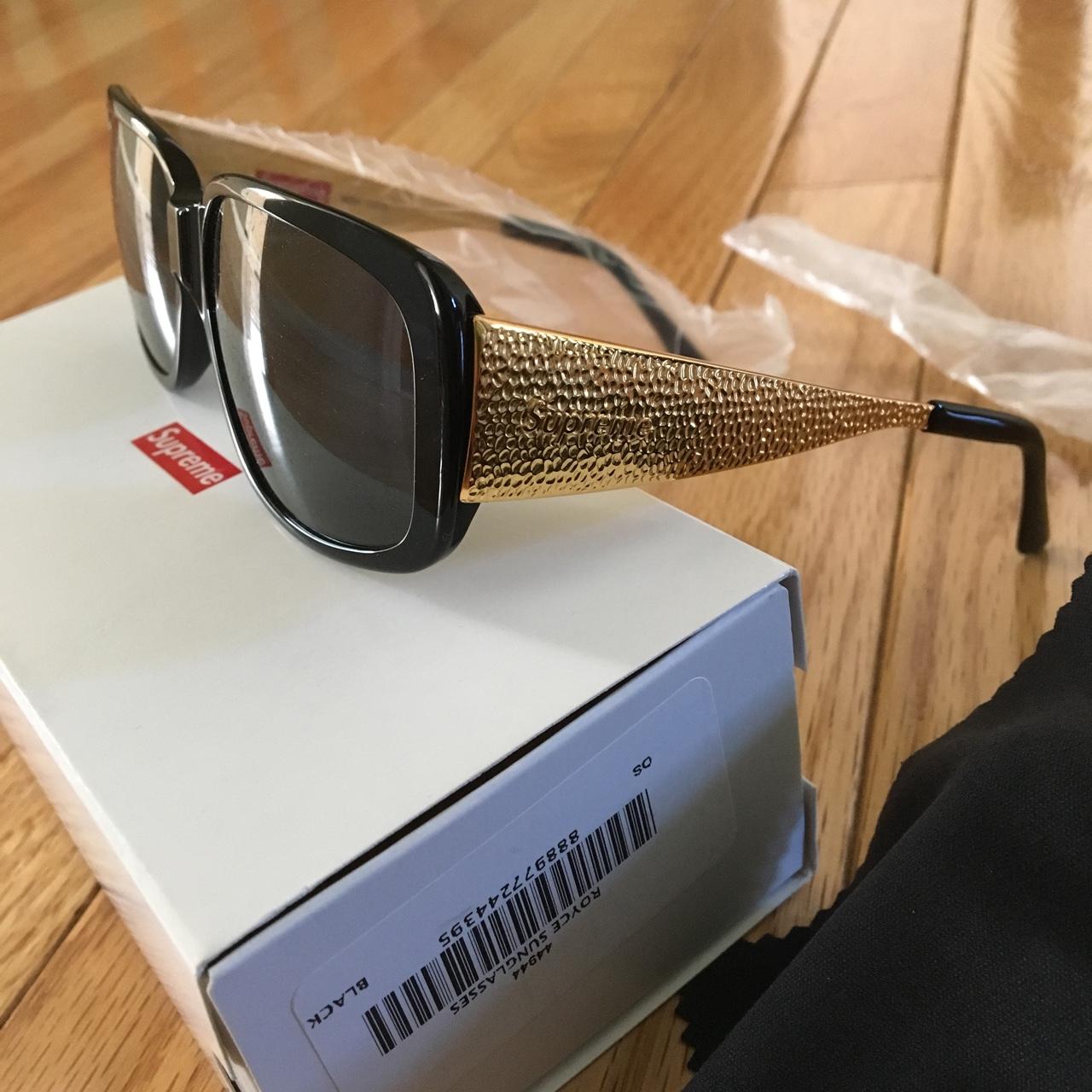 Supreme Royce Sunglasses. Black & Gold colorway, 🔥🔥🔥