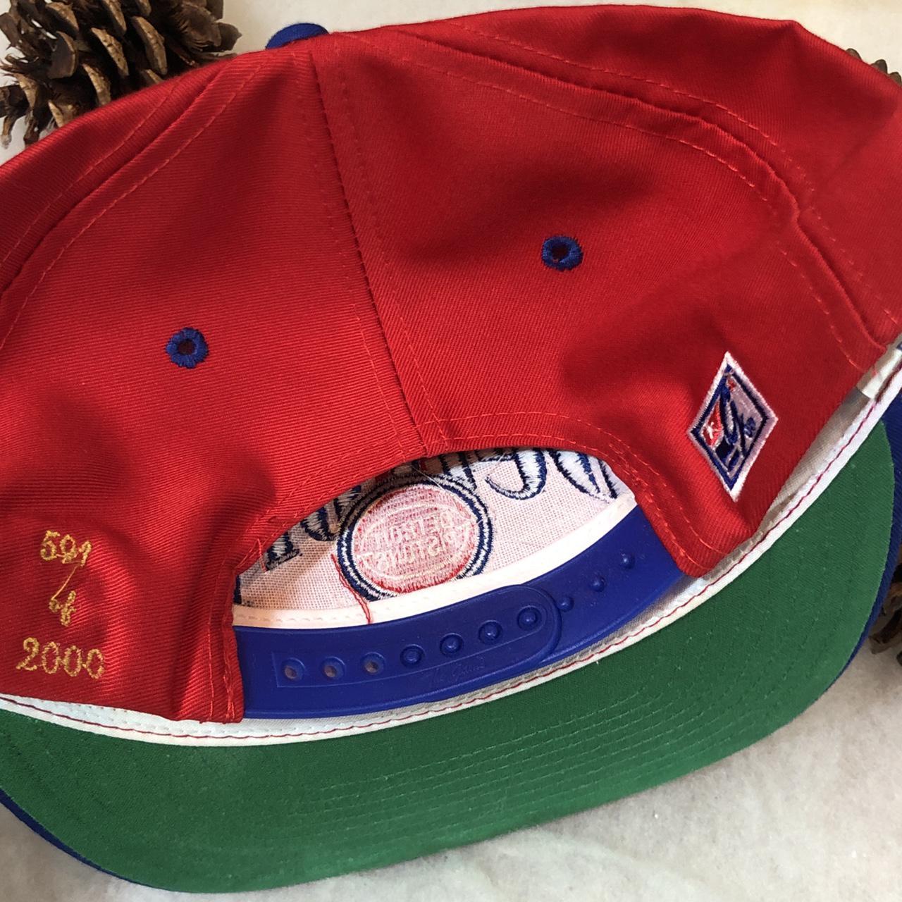Men's Red and Blue Hat (2)