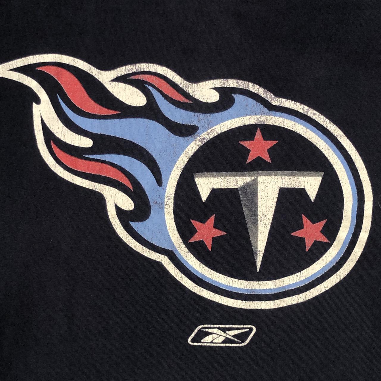 🏈 2000s NFL Tennessee Titans Reebok navy long sleeve... - Depop