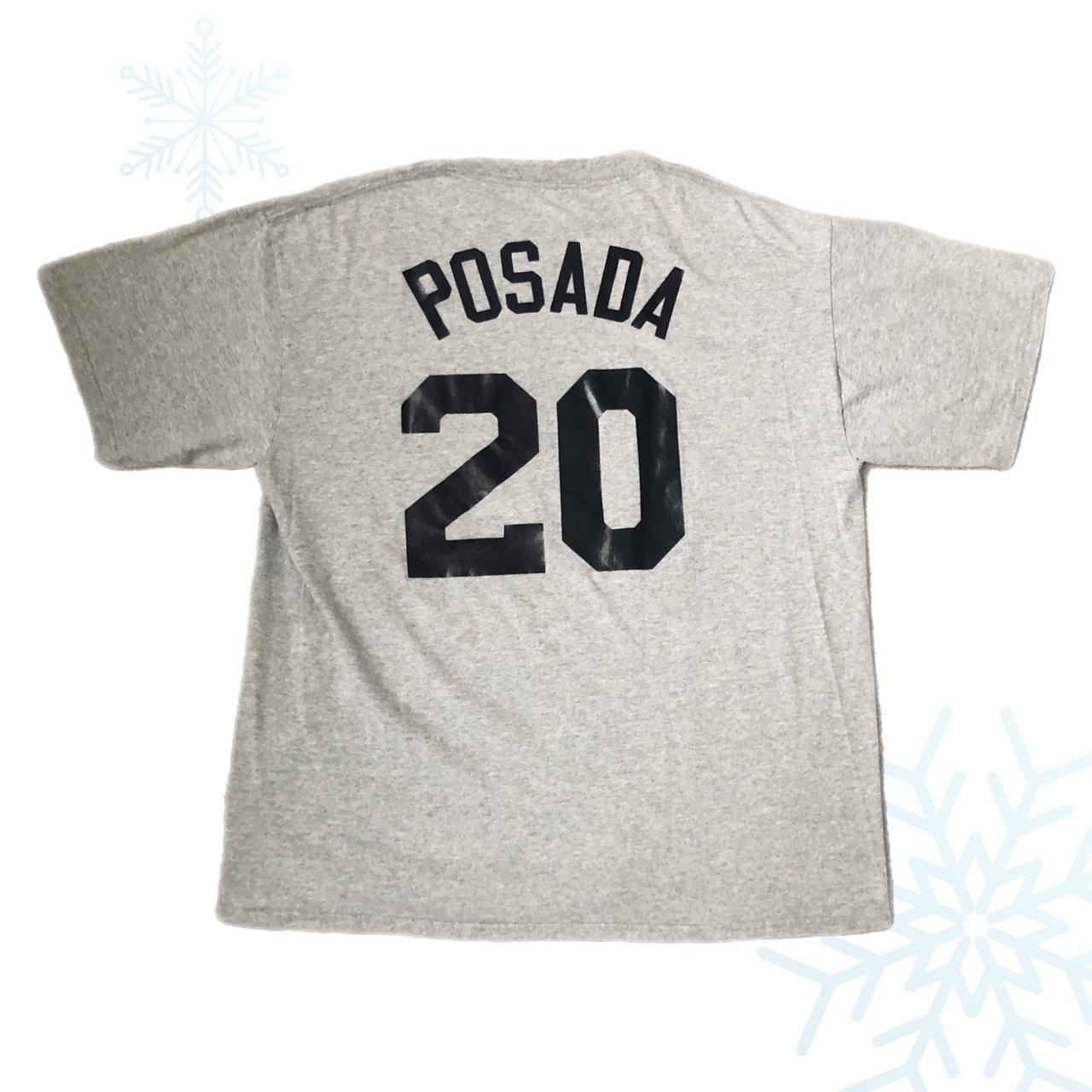Yankees Jorge Posada T-Shirt ⚾️ 2009 MLB World - Depop
