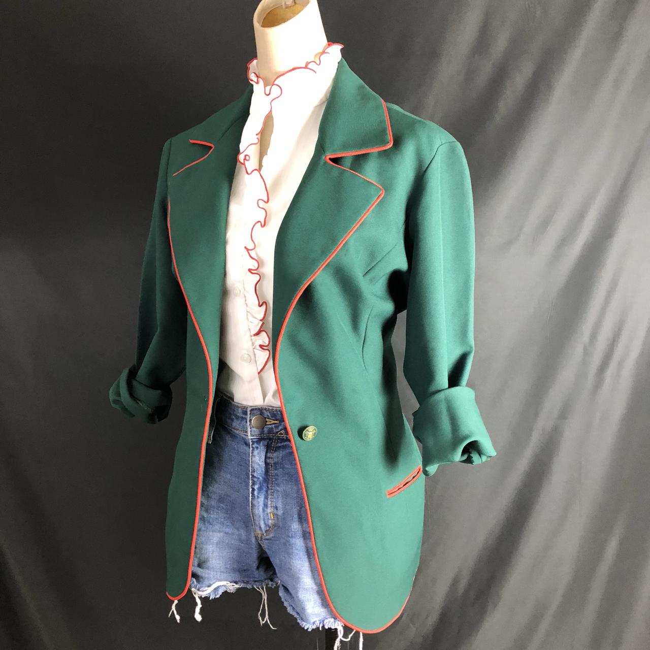 専用 vintage 70s suit jacket 短丈 ショート丈 パリ - ファッション