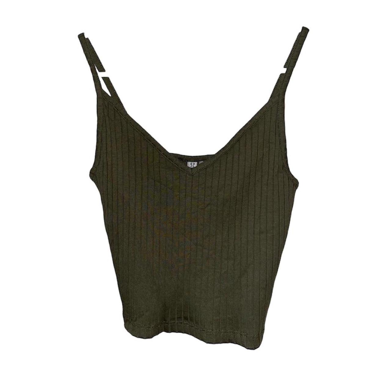 H&M Women's Green Vest Depop