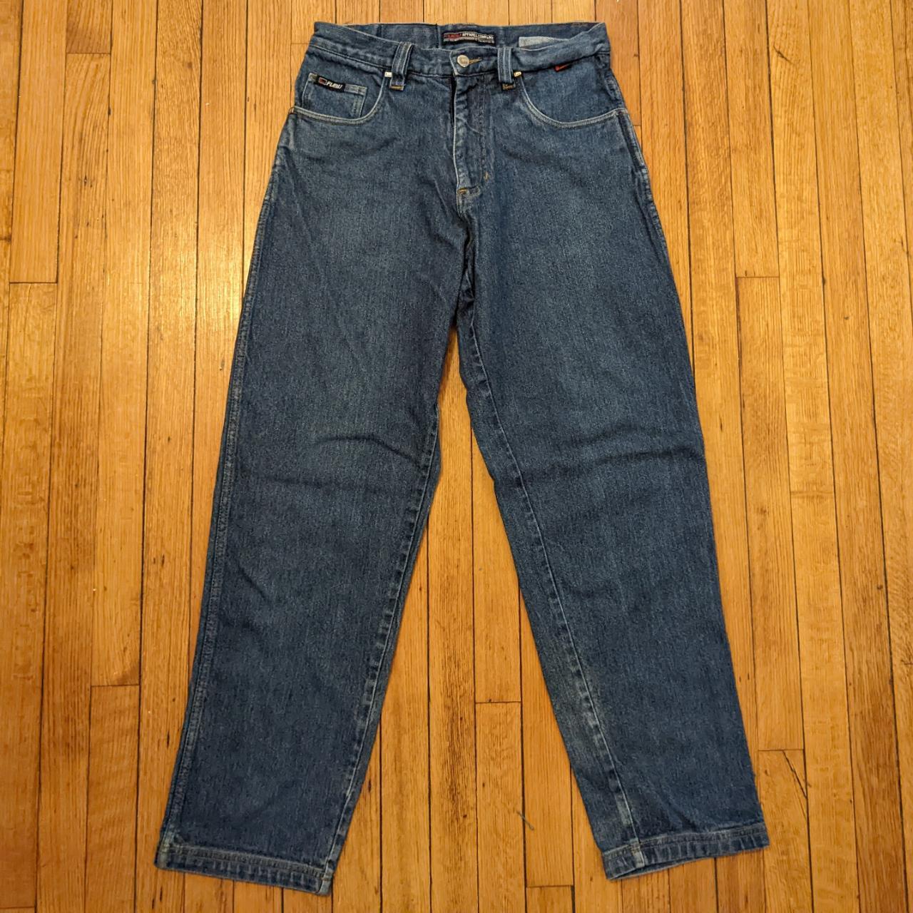 Vintage Fubu baggy jeans size 32 Pair of vintage... - Depop
