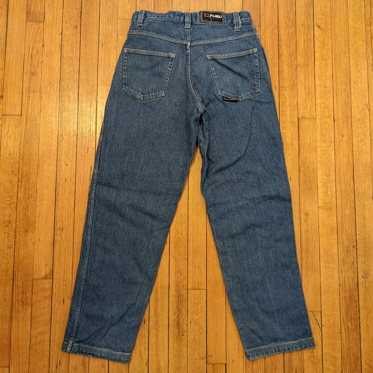 Vintage Fubu baggy jeans size 32 Pair of vintage... - Depop