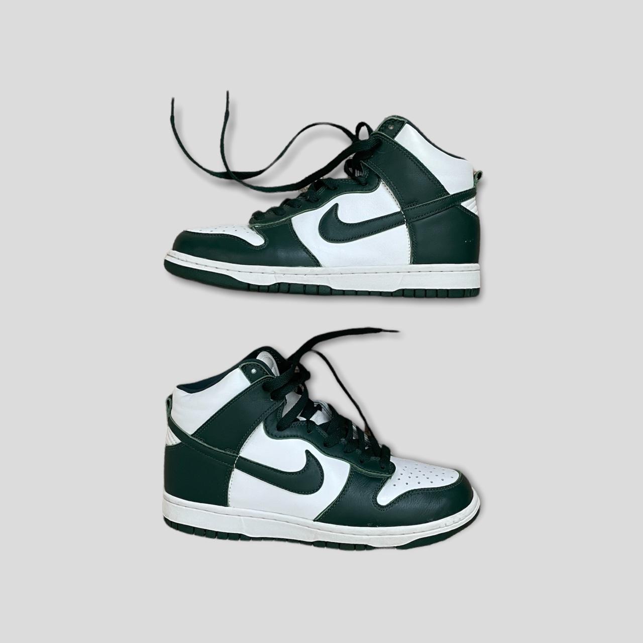 spartan green dunk high resell