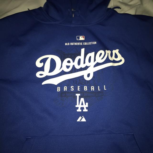 dope vintage Los Angeles Dodgers jersey from true - Depop