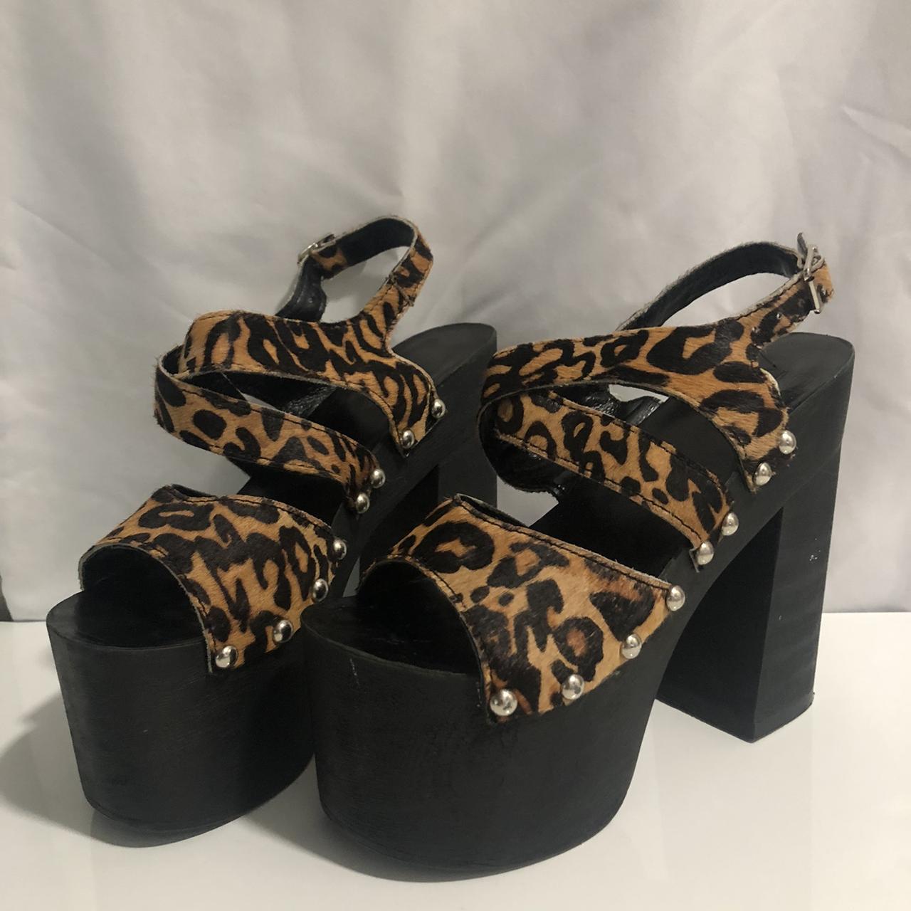 Unif leopard hot sale shoes