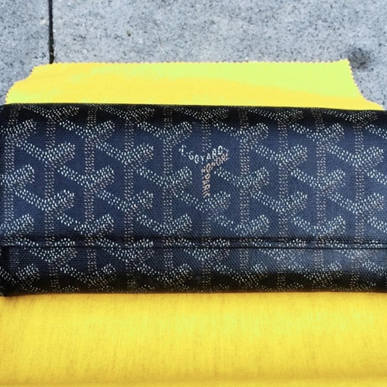 Black Goyard Victoire Wallet - Depop