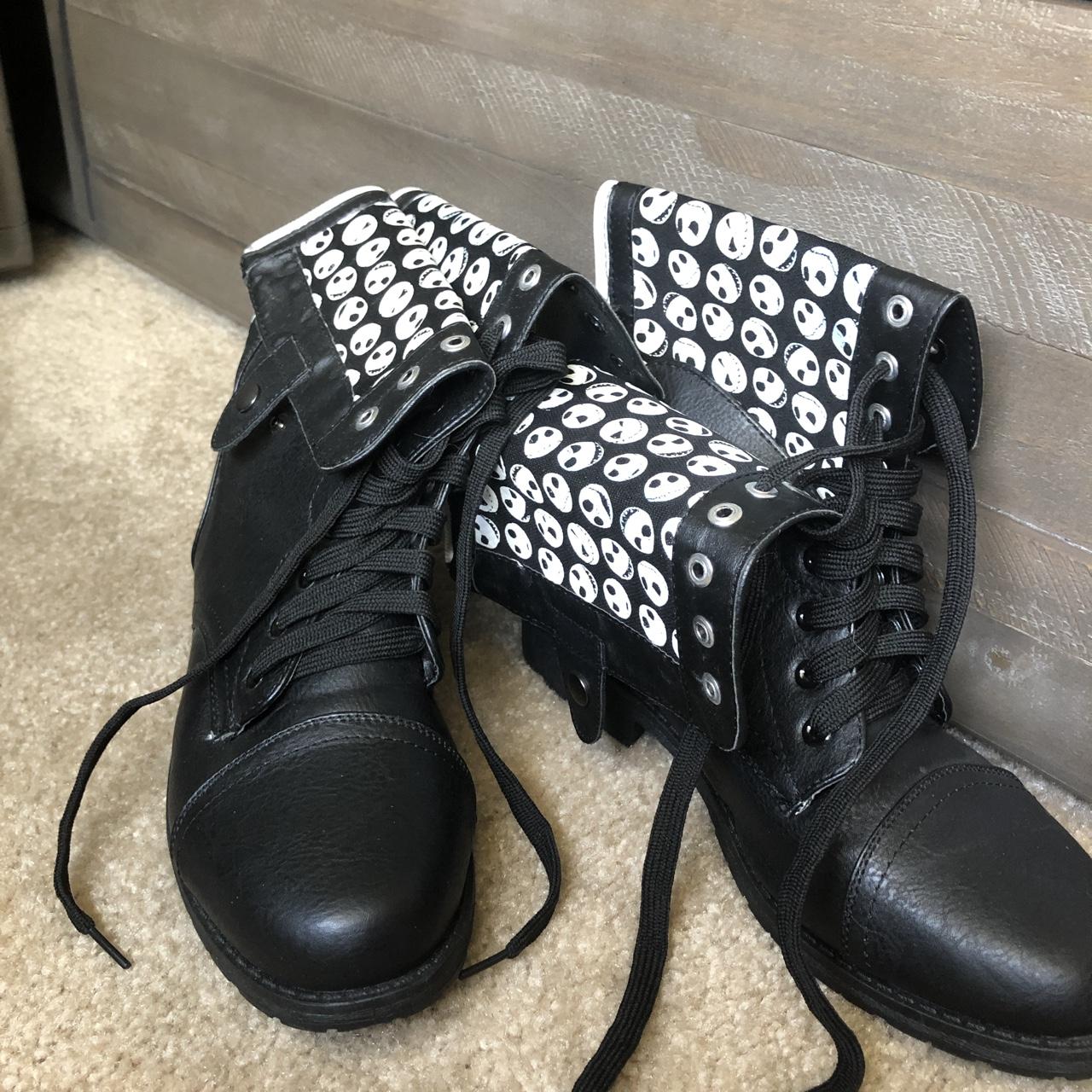 jack skellington shoes NEVER WORN COLOR: Depop