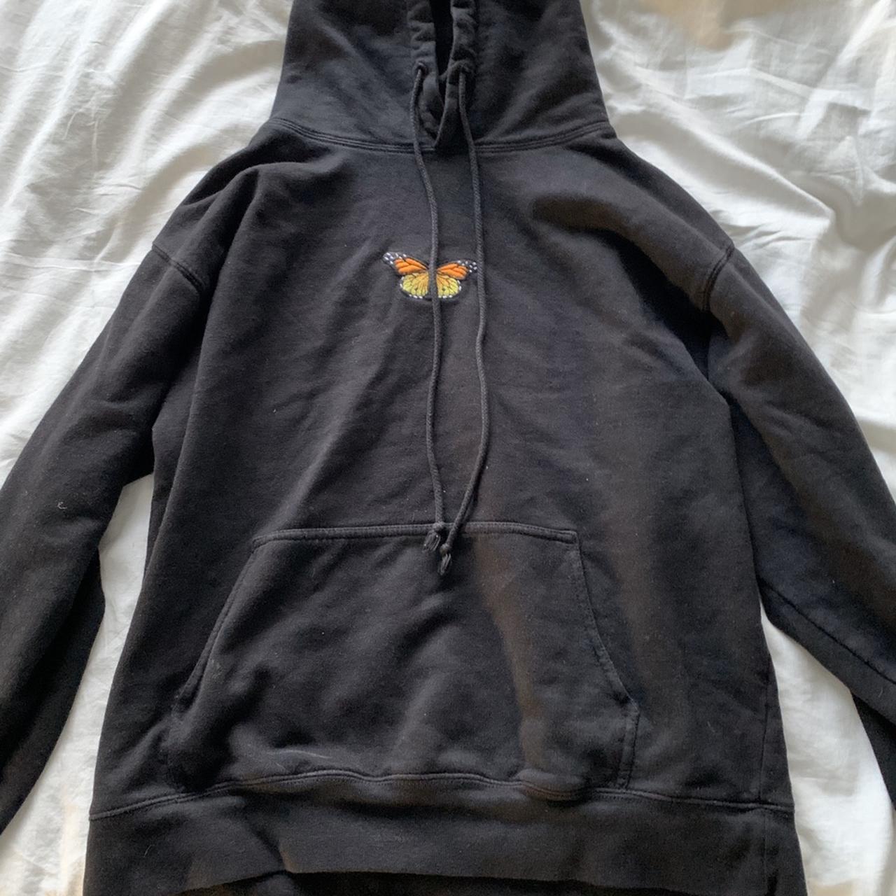 Brandy Melville butterfly sweatshirt. So cute but I... - Depop