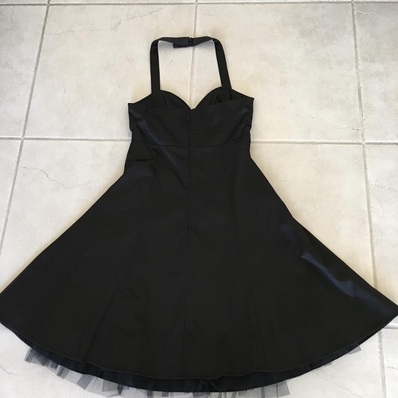 Vintage Forever 21 Black Halter Style Formal Dress.... - Depop
