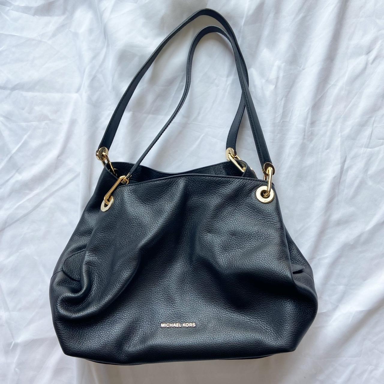 Michael kors raven large best sale shoulder tote