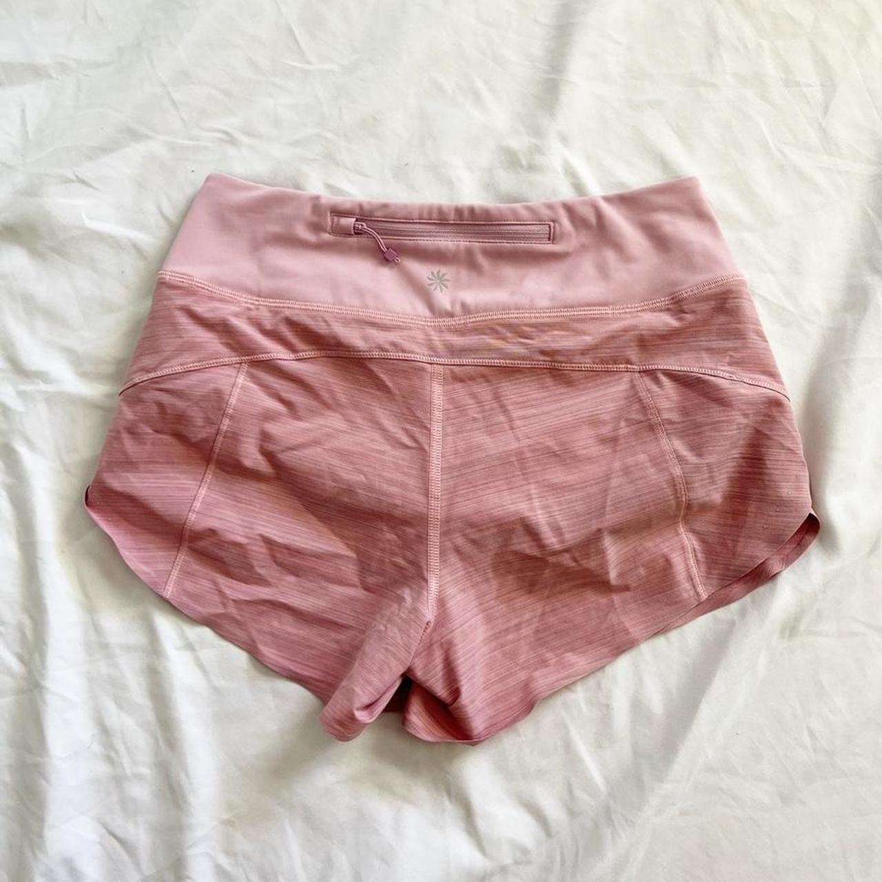 Athleta Women's Pink Shorts | Depop