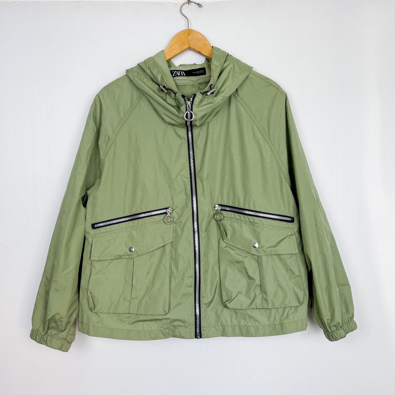 zara wrap collar jacket