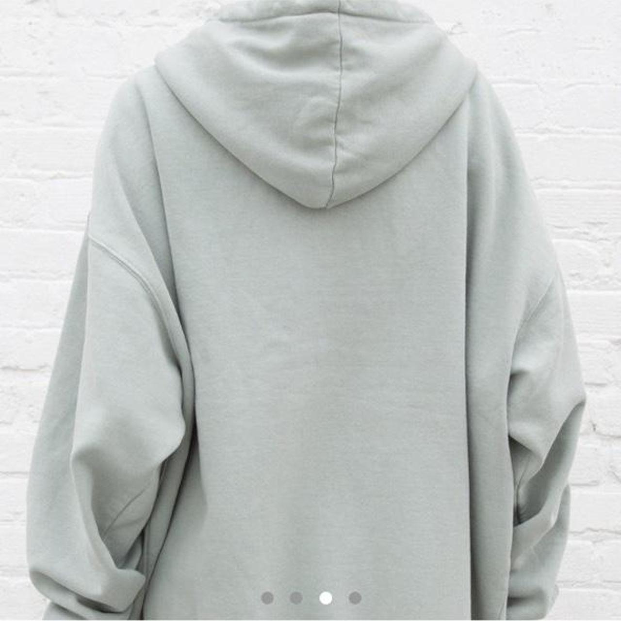 Authentic Brandy Melville 'Christy Hoodie' Light Green Oversized Zip Up  Hoodie, Women's Fashion, Coats, Jackets and Outerwear on Carousell