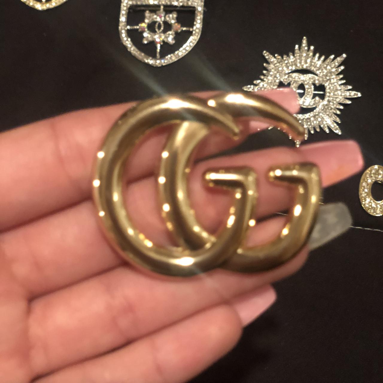 GG pin But are you Gucci though! 😉 - Depop