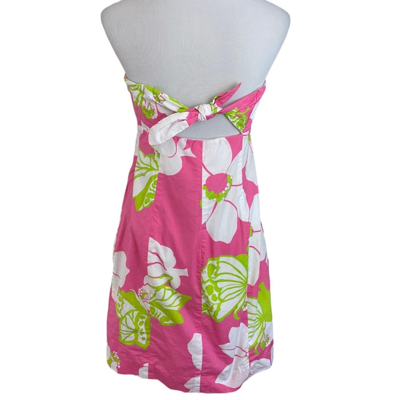 Lilly Pulitzer Women's Pink and Green Dress (3)