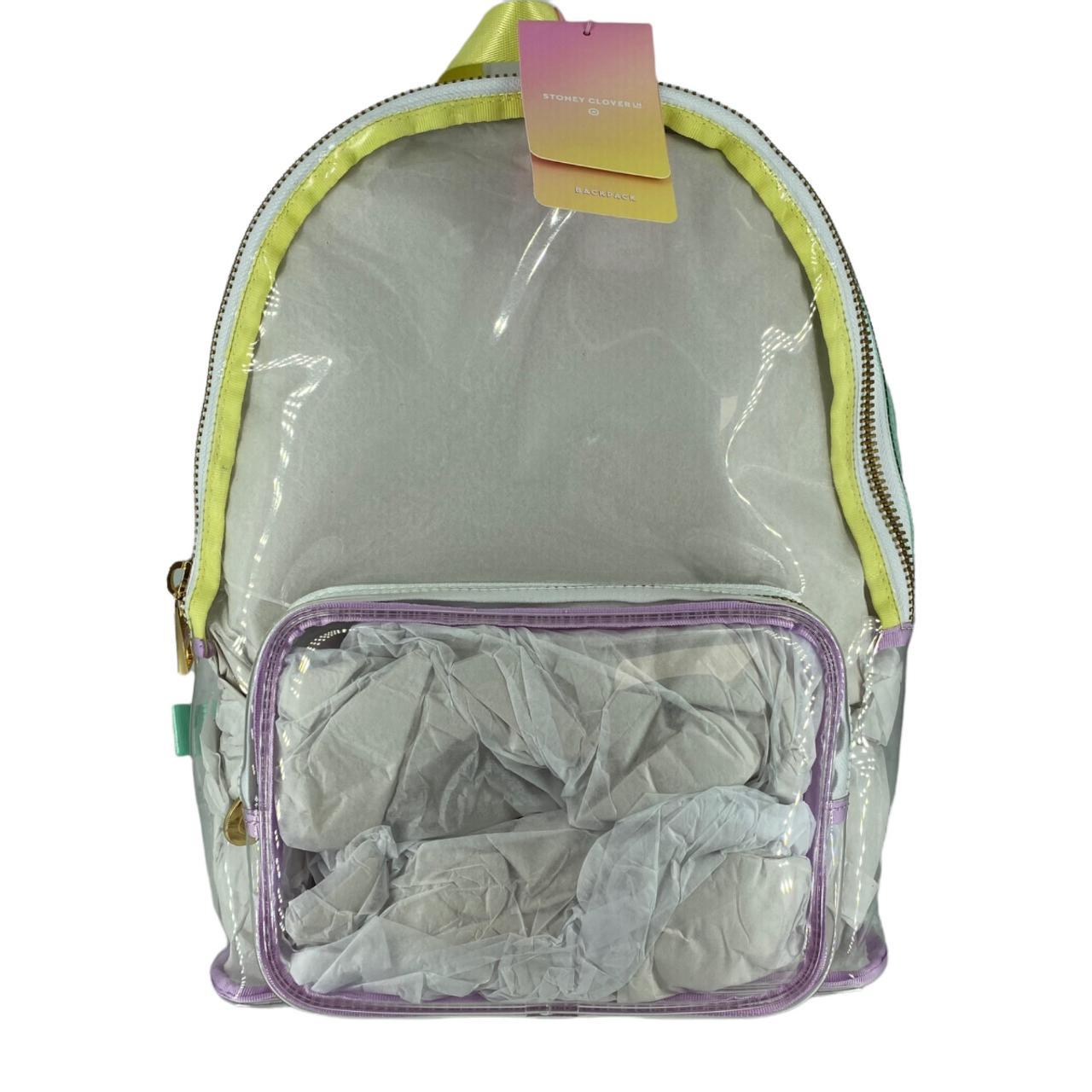 Stoney Clover Lane Backpack Clear Transparent... Depop